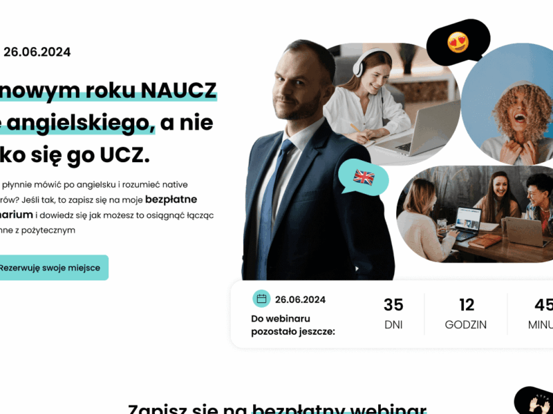 Elementor Landing page from Figma